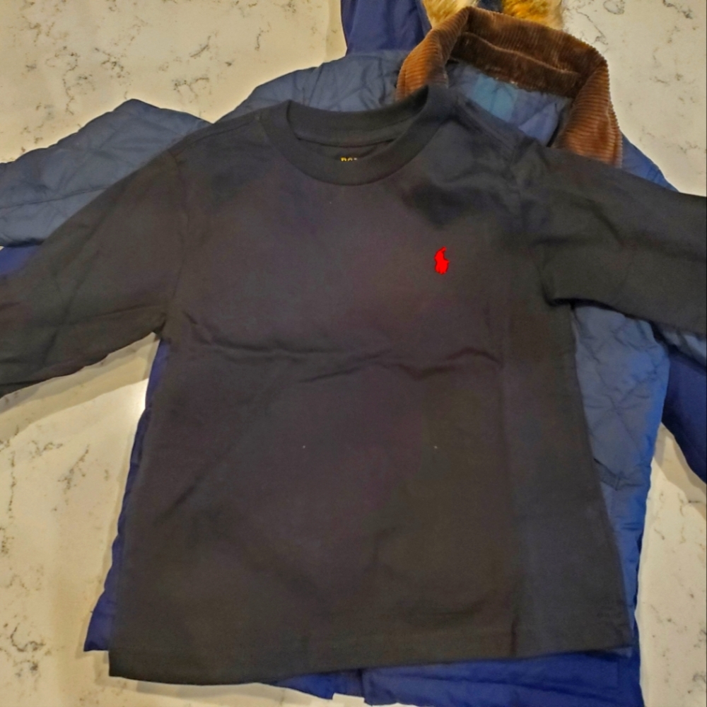 Black Long Sleeve shirt Toddler